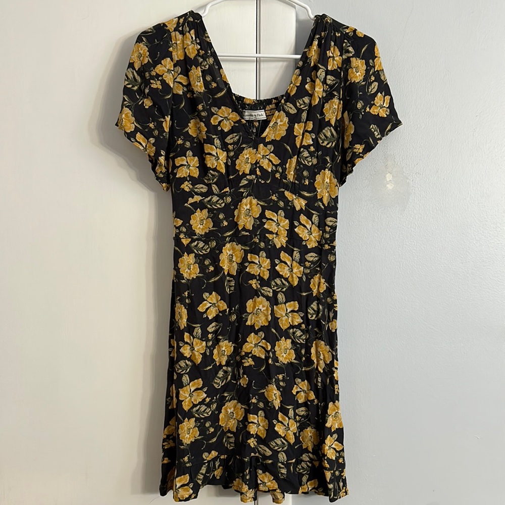 Abercrombie floral mini dress